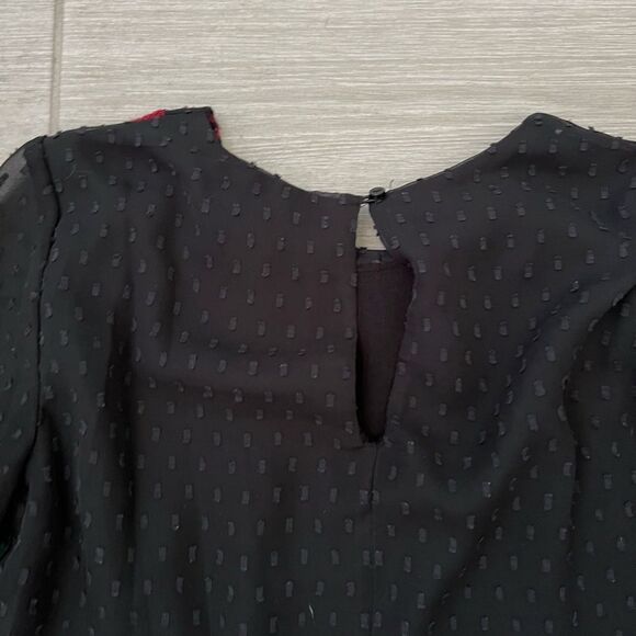 American Eagle Floral Peplum Top Sz S - Picture 7 of 8